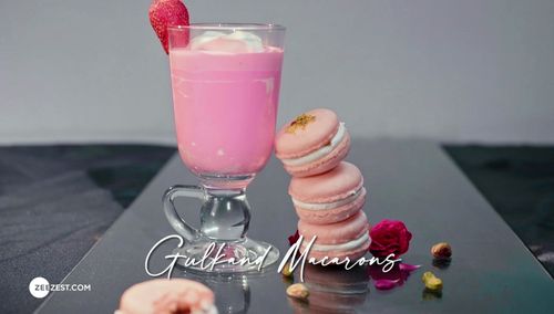 Gulkand Macarons